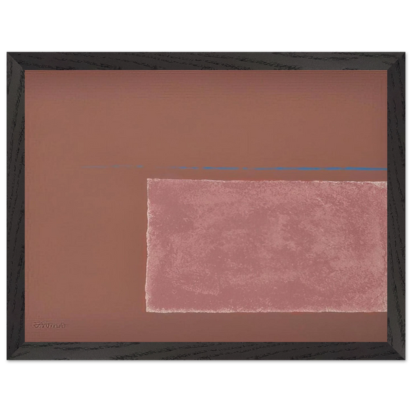 Spartan Sun Box I - Color Field Painting by Theodoros Stamos — Framed art print at Zephyeer