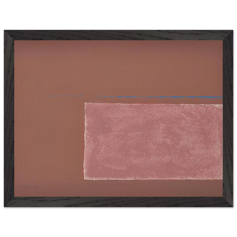 Spartan Sun Box I - Color Field Painting by Theodoros Stamos — Framed art print at Zephyeer