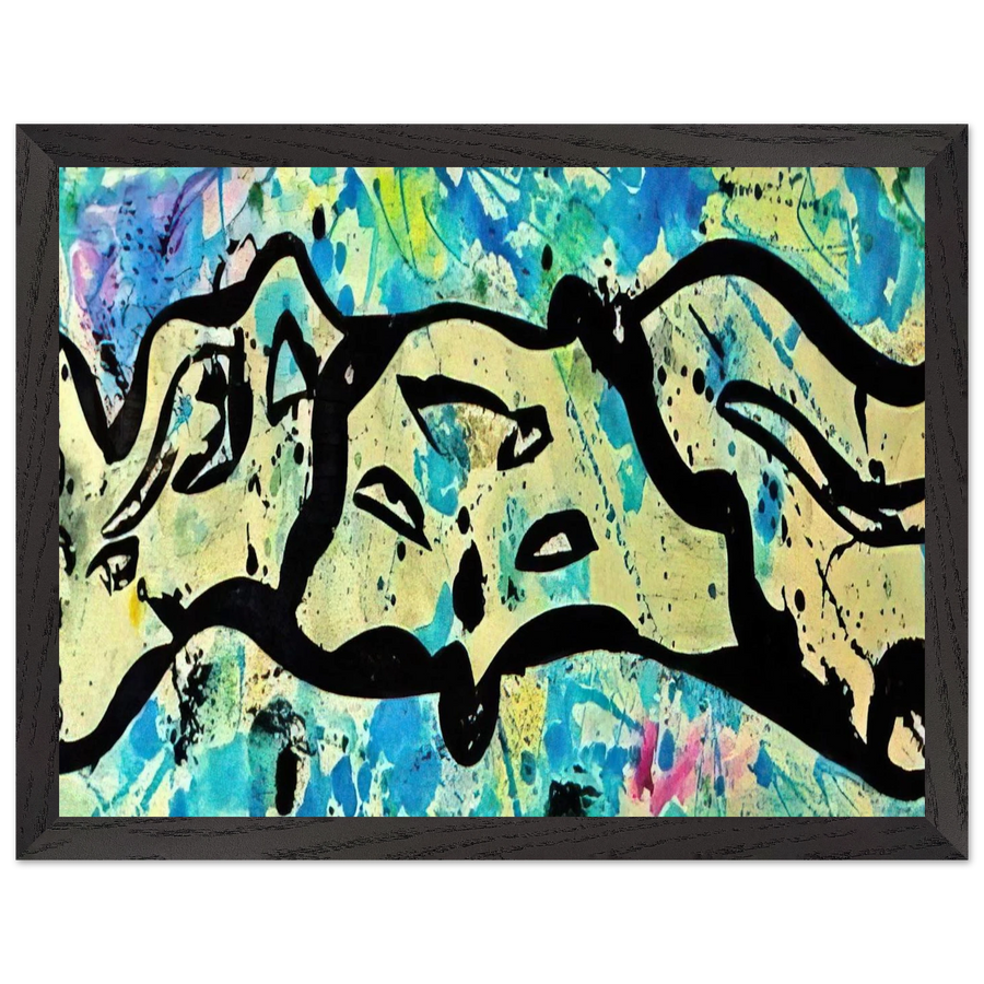 Untitled  Variant F by Sam Francis — Framed art print at Zephyeer