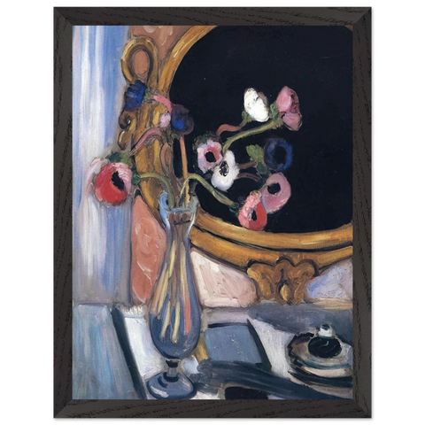ANEMONE AND MIRROR 1920 by Henri Matisse — Framed art print at Zephyeer