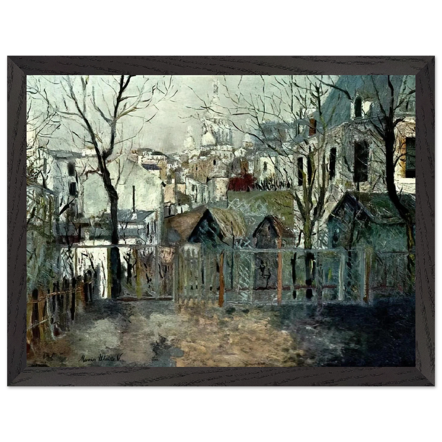 RENOIR S GARDEN by Maurice Utrillo — Framed art print at Zephyeer
