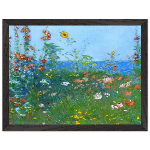Poppies, Isles of Shoals 03 by Childe Hassam — Framed art print at Zephyeer