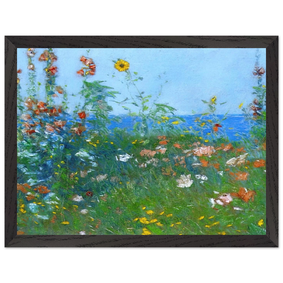 Poppies, Isles of Shoals 03 by Childe Hassam — Framed art print at Zephyeer