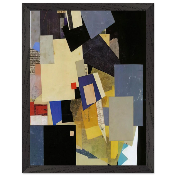 ELIKAN 1925 by Kurt Schwitters — Framed art print at Zephyeer