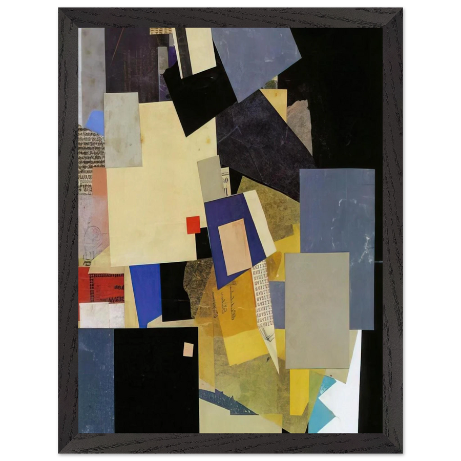 ELIKAN 1925 by Kurt Schwitters — Framed art print at Zephyeer