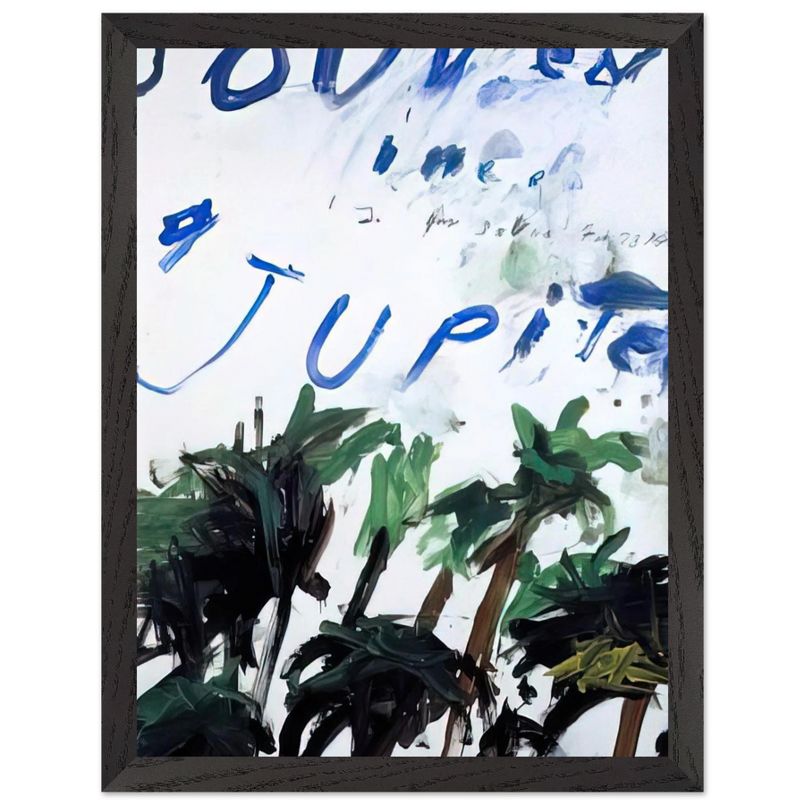 Souvenir by Cy Twombly — Framed art print at Zephyeer