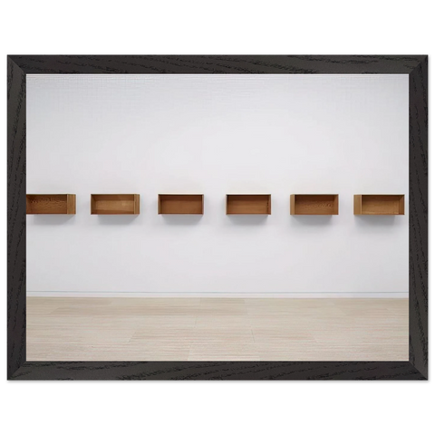 Untitled - 1975 by Donald Judd — Framed art print at Zephyeer