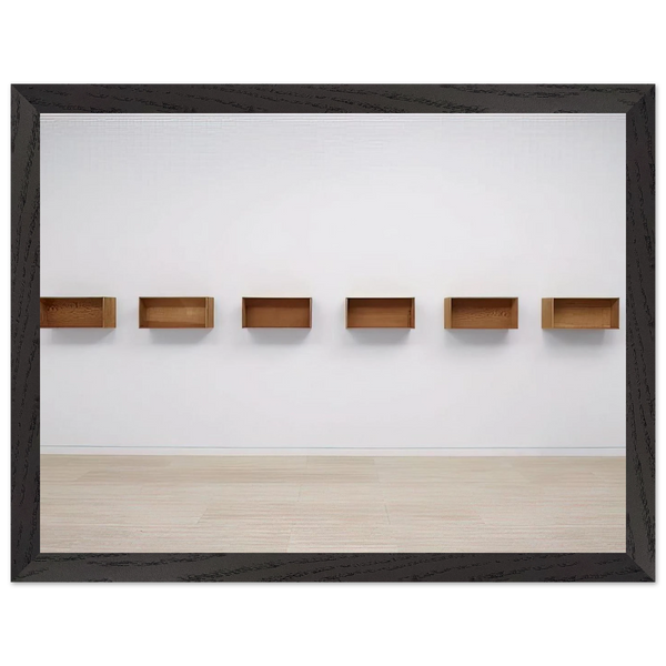 Untitled - 1975 by Donald Judd — Framed art print at Zephyeer