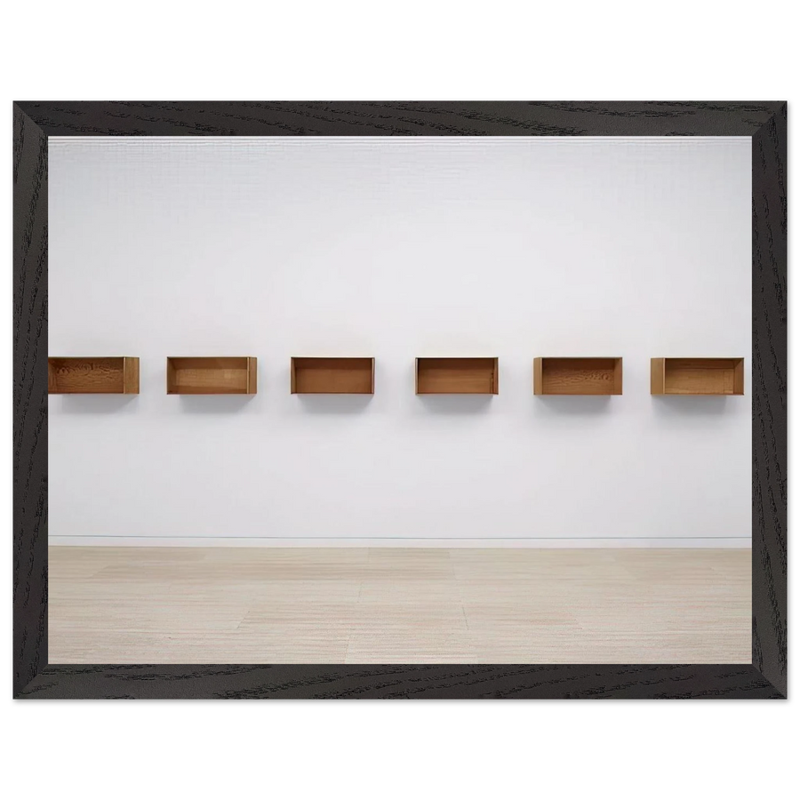 Untitled - 1975 by Donald Judd — Framed art print at Zephyeer