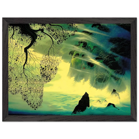 A Swirl of Fog by Eyvind Earle — Framed art print at Zephyeer