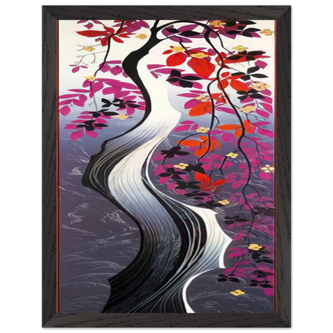 Twisted Tree by Eyvind Earle — Framed art print at Zephyeer