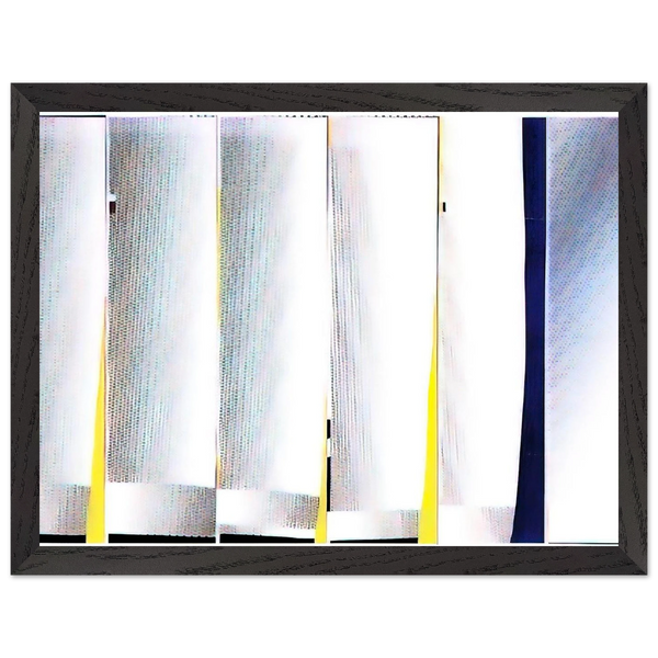 MIRROR SIX PANELS 3 1971 by Roy Lichtenstein — Framed art print at Zephyeer