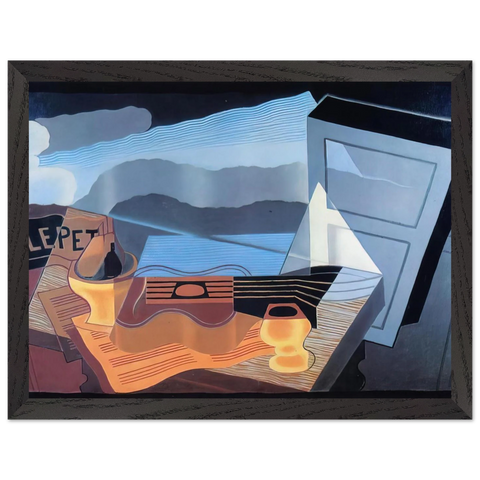 VIEW ACROSS THE BAY 1921 by Juan Gris — Framed art print at Zephyeer