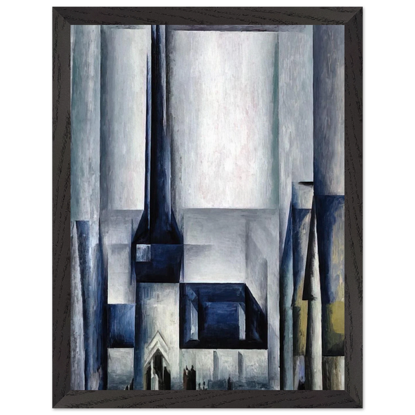 GELMERODA III 1913 by Lyonel Feininger — Framed art print at Zephyeer