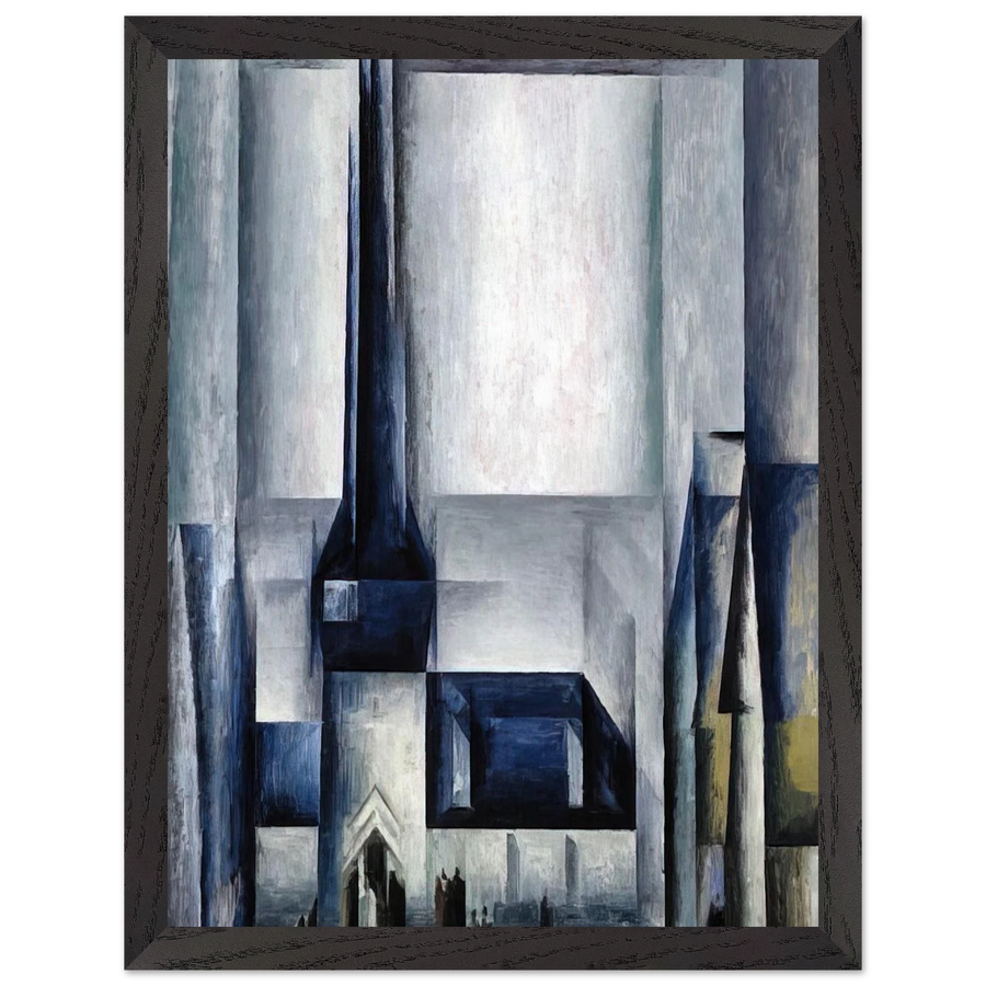 GELMERODA III 1913 by Lyonel Feininger — Framed art print at Zephyeer