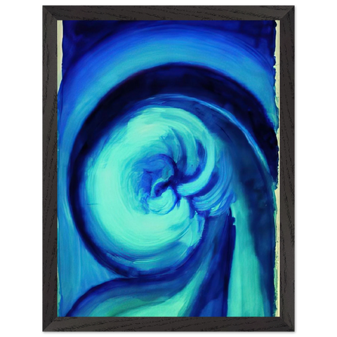 Blue I by Georgia O'Keeffe — Framed art print at Zephyeer