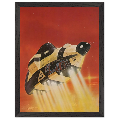 Chris Foss — Framed art print at Zephyeer