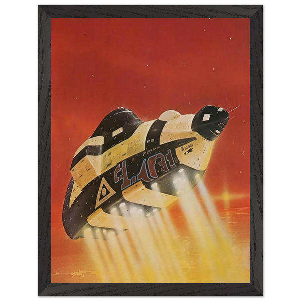 Chris Foss — Framed art print at Zephyeer