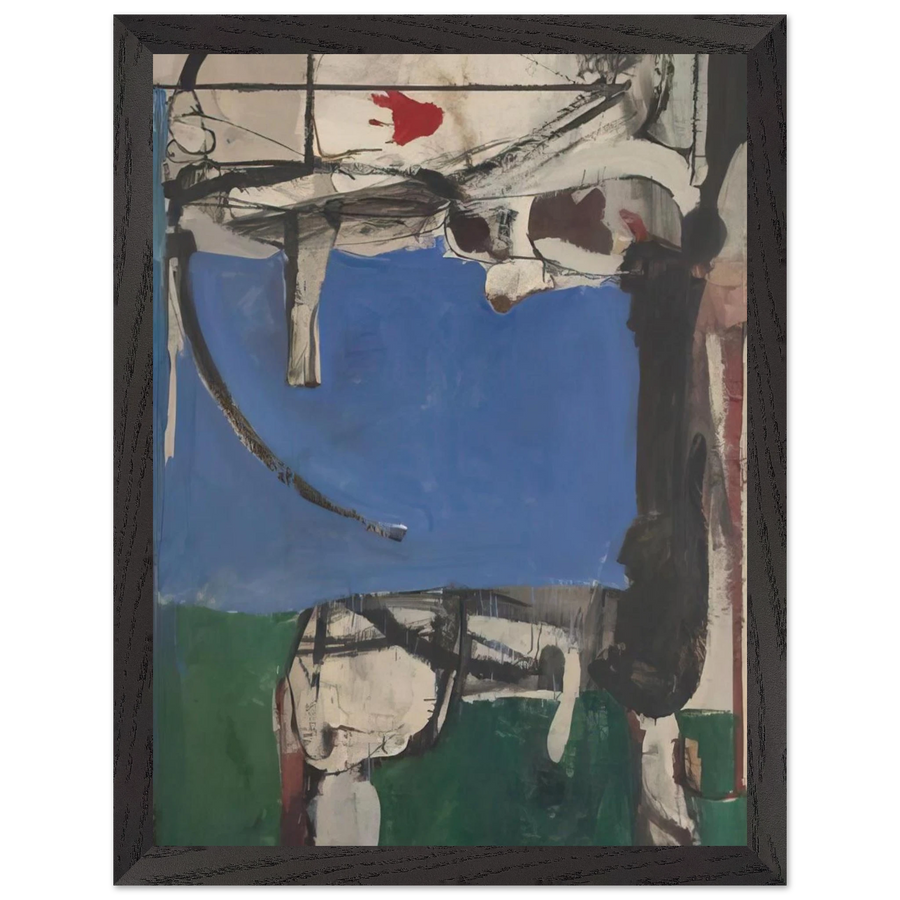 Urbana #2 The Archer by Richard Diebenkorn — Framed art print at Zephyeer