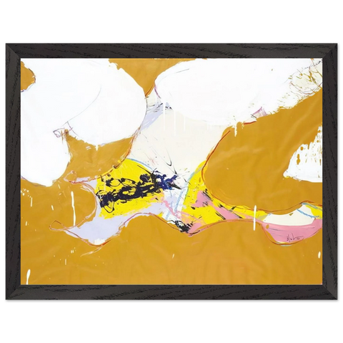 Round About - 1973 by Norman Bluhm — Framed art print at Zephyeer