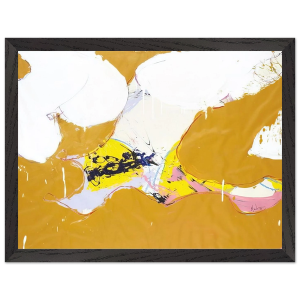 Round About - 1973 by Norman Bluhm — Framed art print at Zephyeer