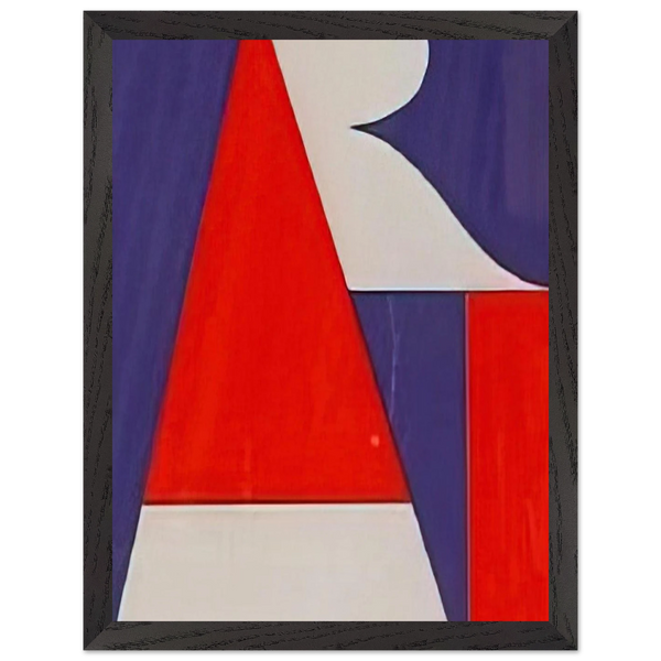 The American Art by Robert Indiana — Framed art print at Zephyeer