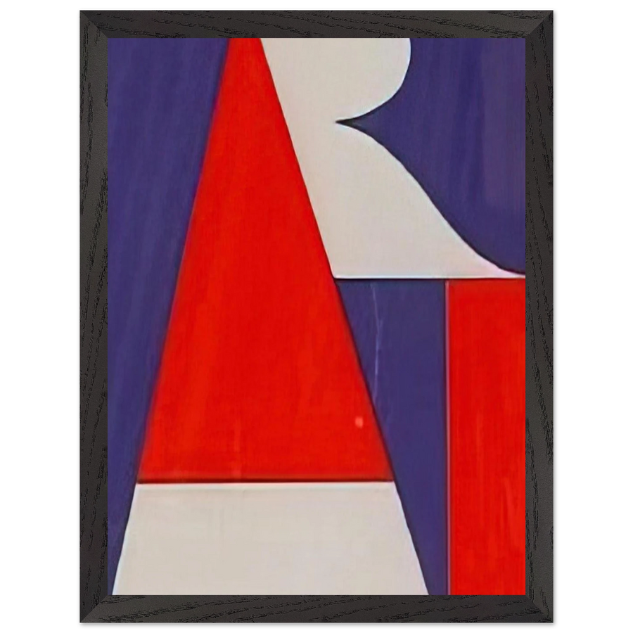 The American Art by Robert Indiana — Framed art print at Zephyeer