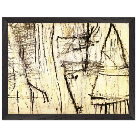 Tiznit by Cy Twombly — Framed art print at Zephyeer