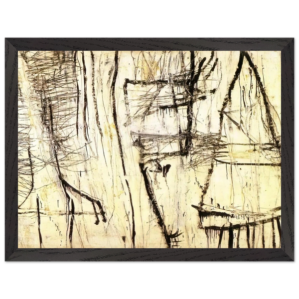 Tiznit by Cy Twombly — Framed art print at Zephyeer
