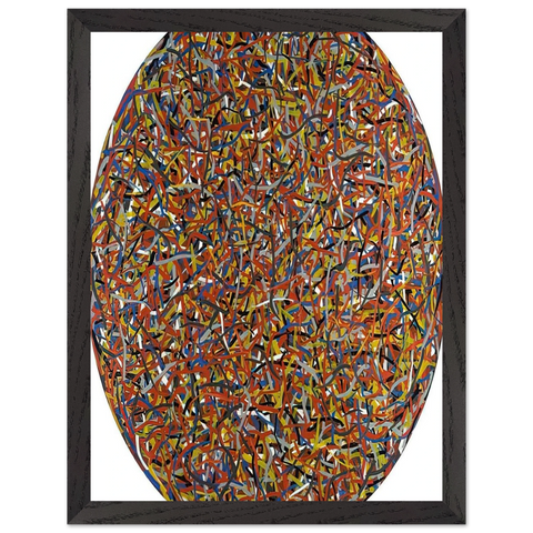 Lines in All Directions by Sol LeWitt — Framed art print at Zephyeer