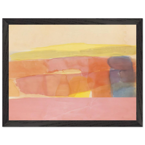 First Path - 1978 by Ronnie Landfield — Framed art print at Zephyeer