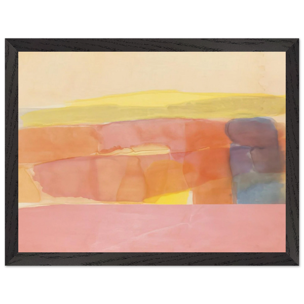 First Path - 1978 by Ronnie Landfield — Framed art print at Zephyeer