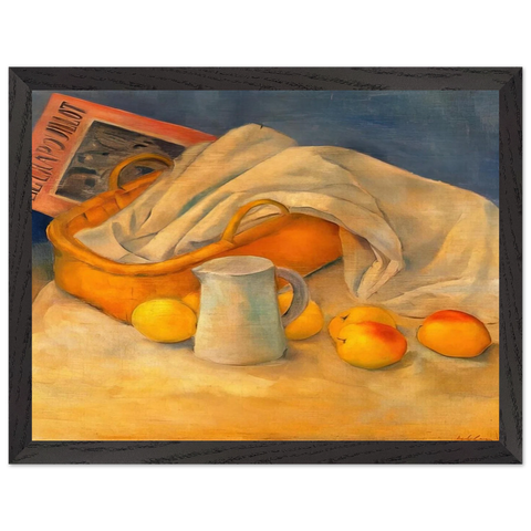STILL LIFE WITH LE CRAPOUILLOT 1925 by Esteban Vicente — Framed art print at Zephyeer