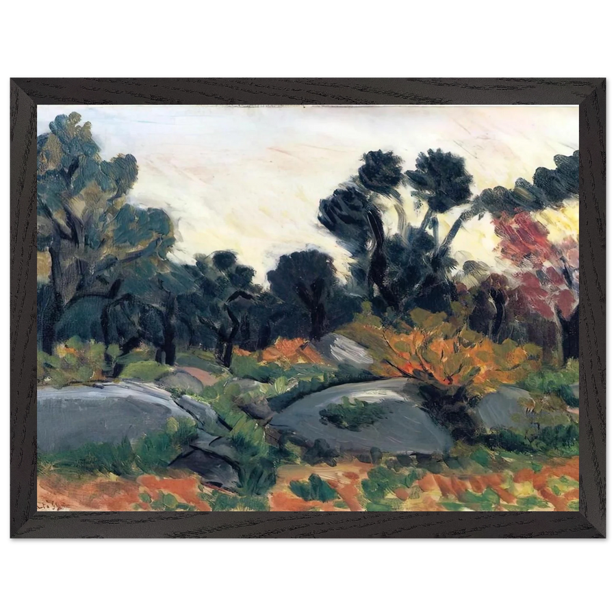 LANDSCAPE 3 by Henri Matisse — Framed art print at Zephyeer