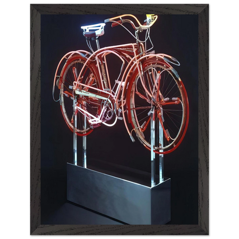 BICYCLOID IX 1994 by Robert Rauschenberg — Framed art print at Zephyeer