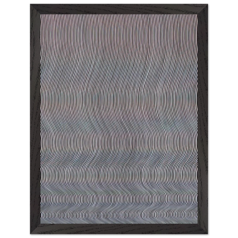 FALL 1963 by Bridget Riley — Framed art print at Zephyeer