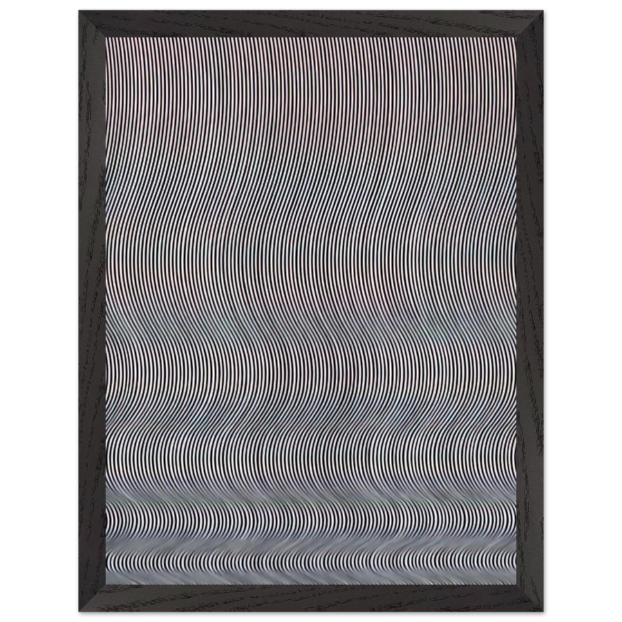 FALL 1963 by Bridget Riley — Framed art print at Zephyeer