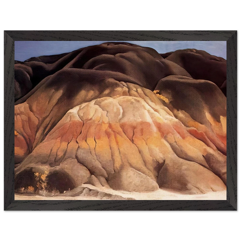 Grey Hills by Georgia O'Keeffe — Framed art print at Zephyeer