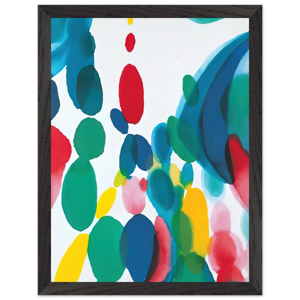 Abstract Composition by Alice Baber — Framed art print at Zephyeer
