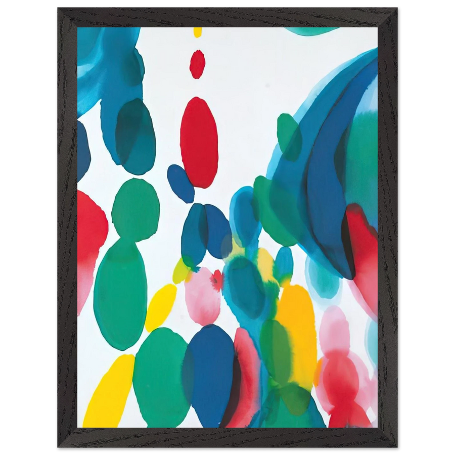 Abstract Composition by Alice Baber — Framed art print at Zephyeer