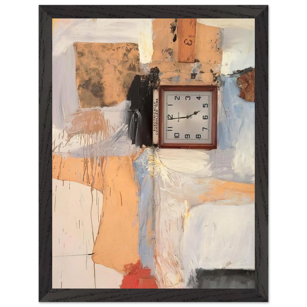 THIRD TIME PAINTING 1961 by Robert Rauschenberg — Framed art print at Zephyeer