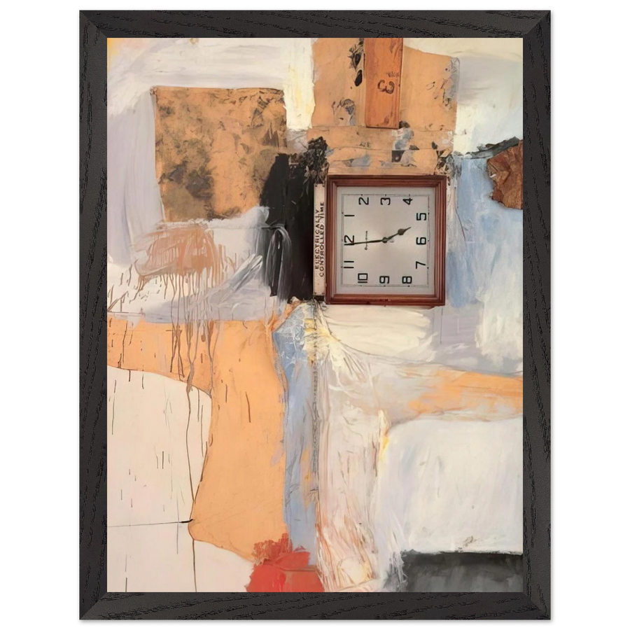 THIRD TIME PAINTING 1961 by Robert Rauschenberg — Framed art print at Zephyeer