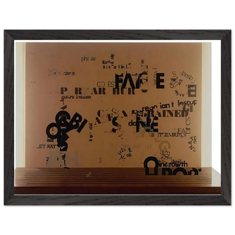 Not Wanting To Say Anything About Marcel, I - 1969 by John Cage — Framed art print at Zephyeer