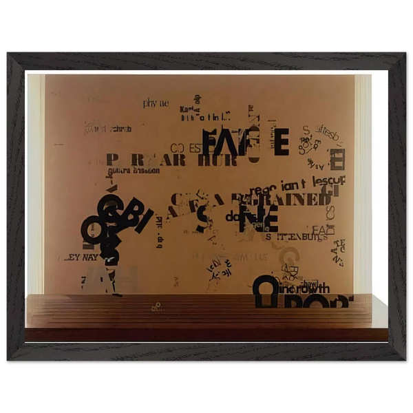 Not Wanting To Say Anything About Marcel, I - 1969 by John Cage — Framed art print at Zephyeer