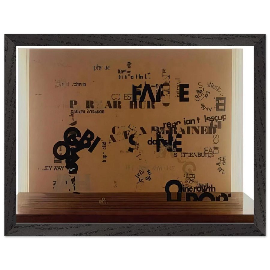 Not Wanting To Say Anything About Marcel, I - 1969 by John Cage — Framed art print at Zephyeer