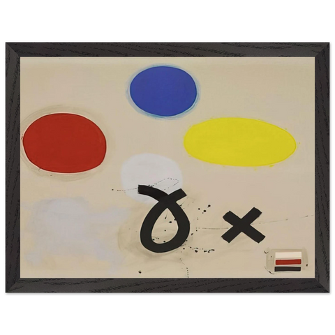 Open and Closed - 1970 by Adolph Gottlieb — Framed art print at Zephyeer