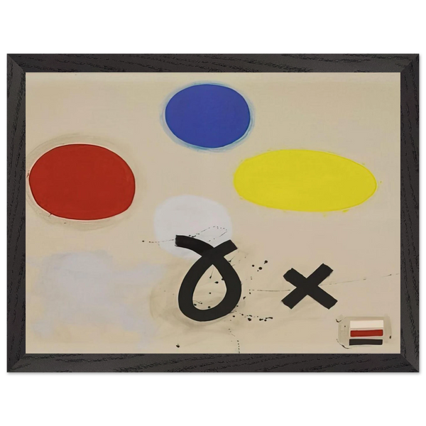 Open and Closed - 1970 by Adolph Gottlieb — Framed art print at Zephyeer
