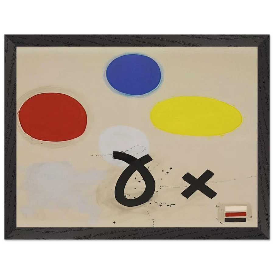 Open and Closed - 1970 by Adolph Gottlieb — Framed art print at Zephyeer