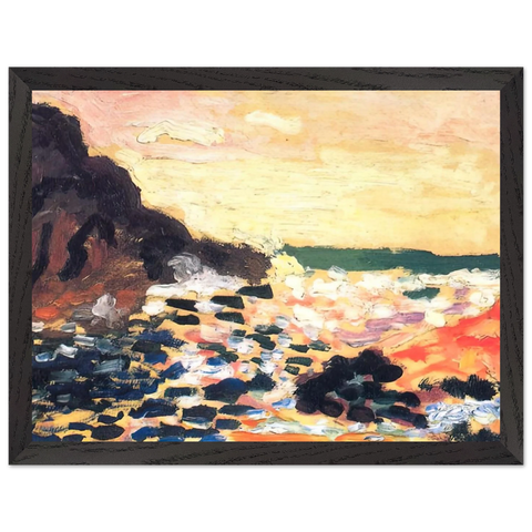 SEASCAPE 1906 by Henri Matisse — Framed art print at Zephyeer