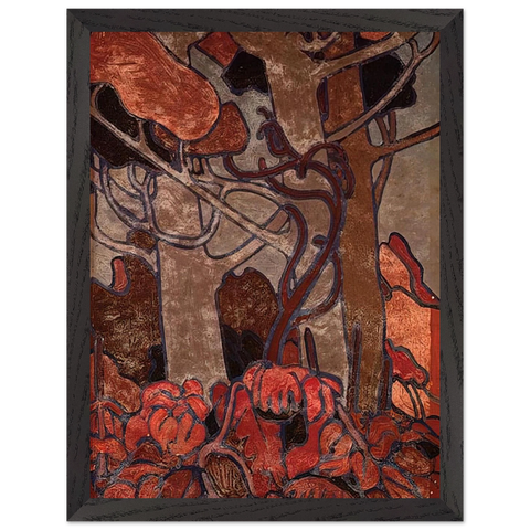 FOREST UNDERGROWTH I 1916 by Tom Thomson — Framed art print at Zephyeer